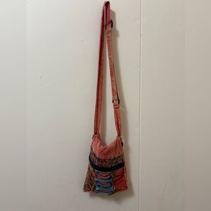 Stylish Red and Black boho Women's Bag